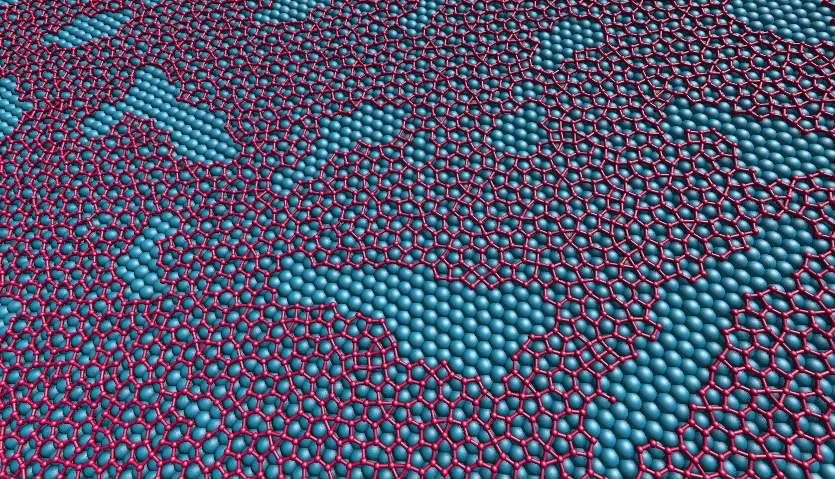 172,000-atom simulation of silicene formation