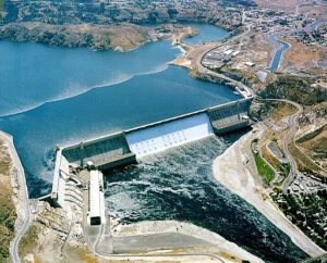 Grand Coulee Dam on the Columbia River